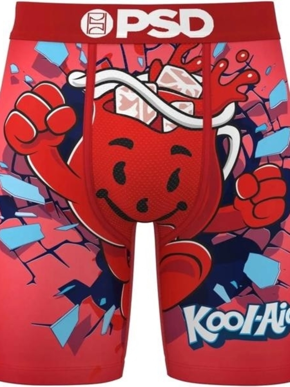🆕️ PSD Men's Kool-Aid Man Red Boxer Briefs